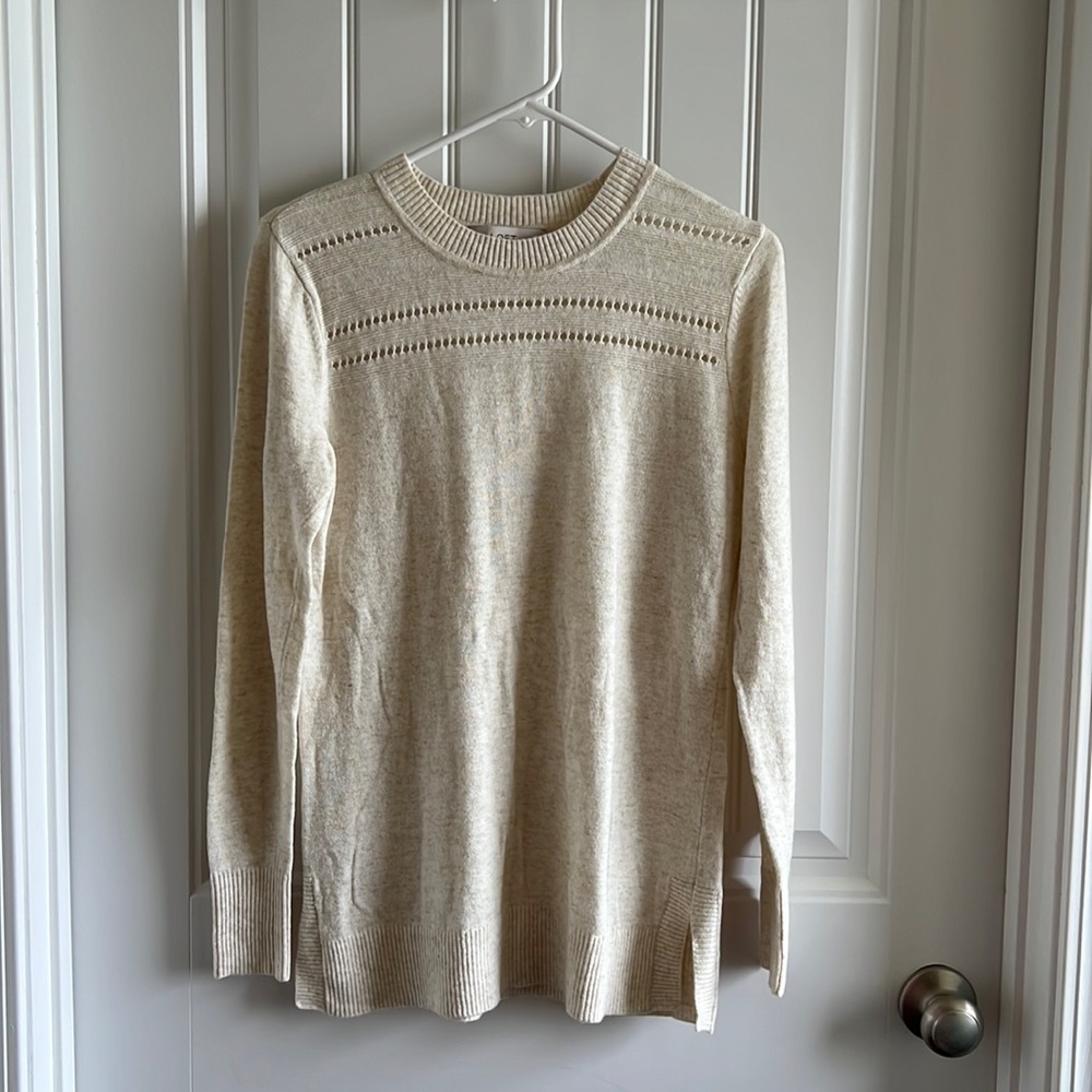 Loft Oatmeal Sweater